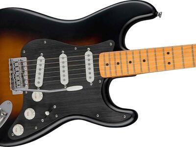 Fender Squier 40th Anniversary Vintage Edition Stratocaster Electric Guitar, Satin Wide 2-Color