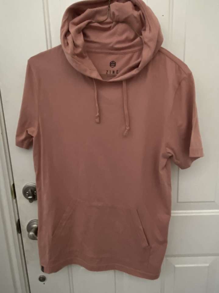 Salmon Color Hoodie