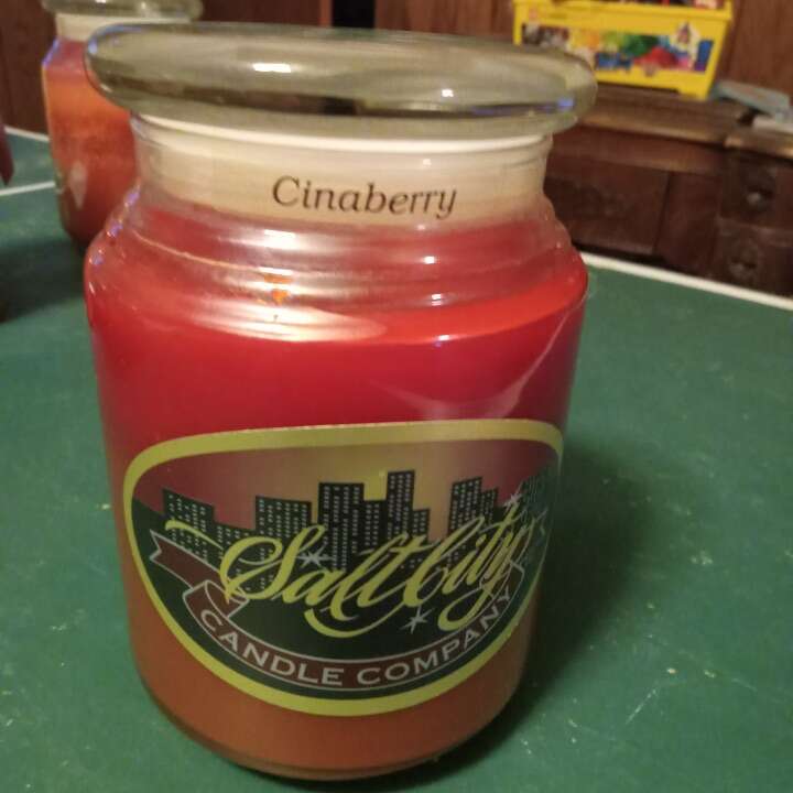 Salt City Candle Cinaberry