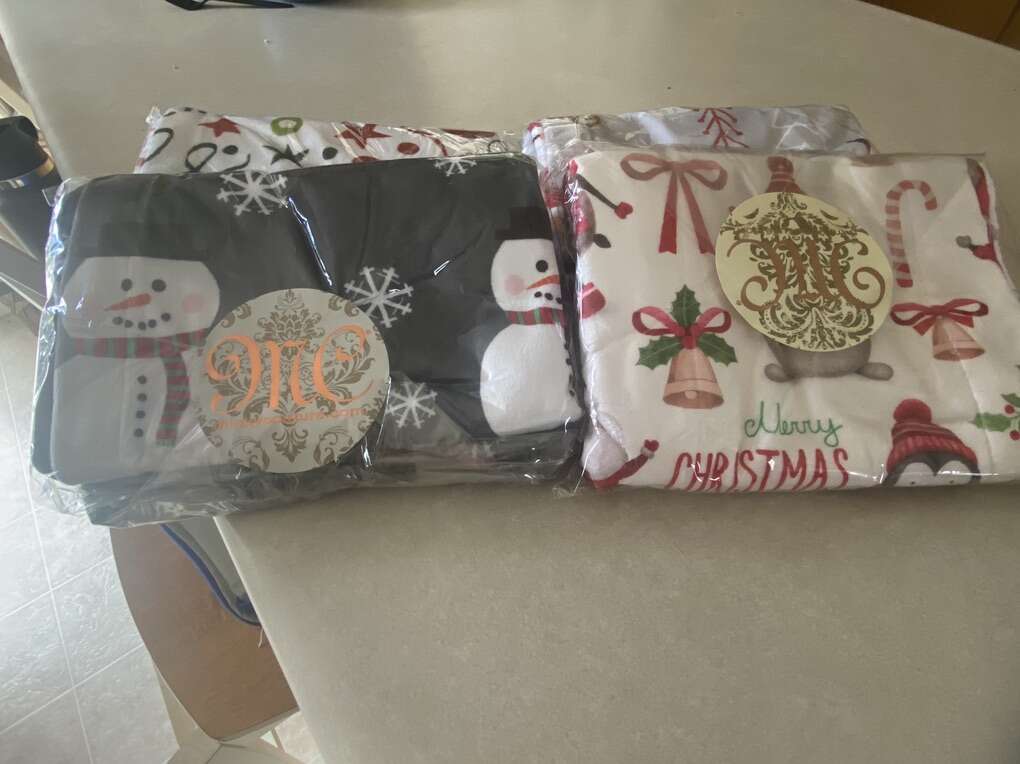 Minky Couture Christmas Pillowcases