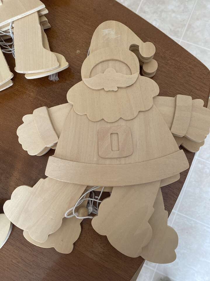 Santa, Reindeer, Toy Soldier Wood Craft