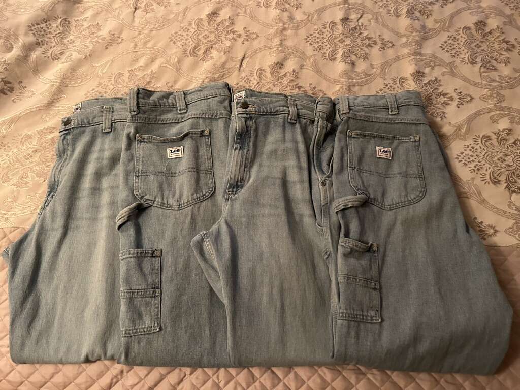 Mens Lee Carpenter Jeans New