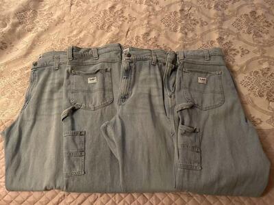 Mens Lee Carpenter Jeans New