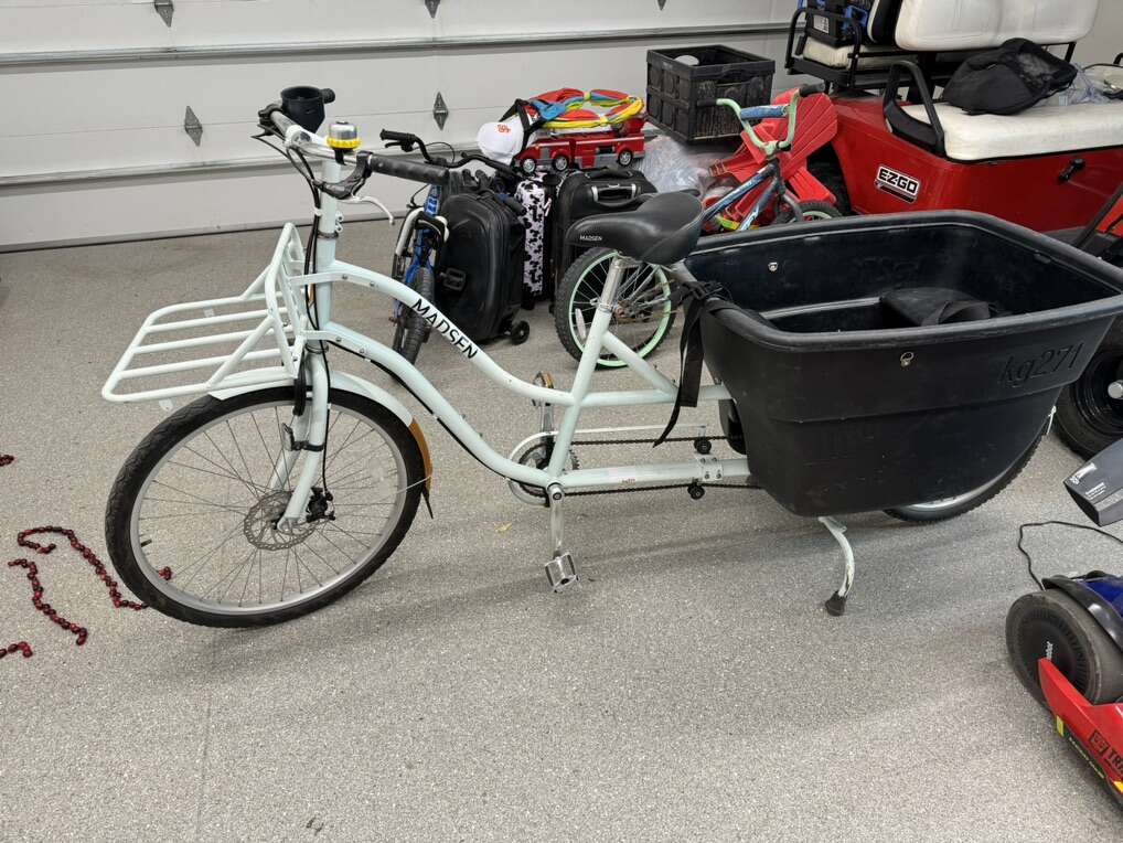 Used madsen bucket bike for online sale