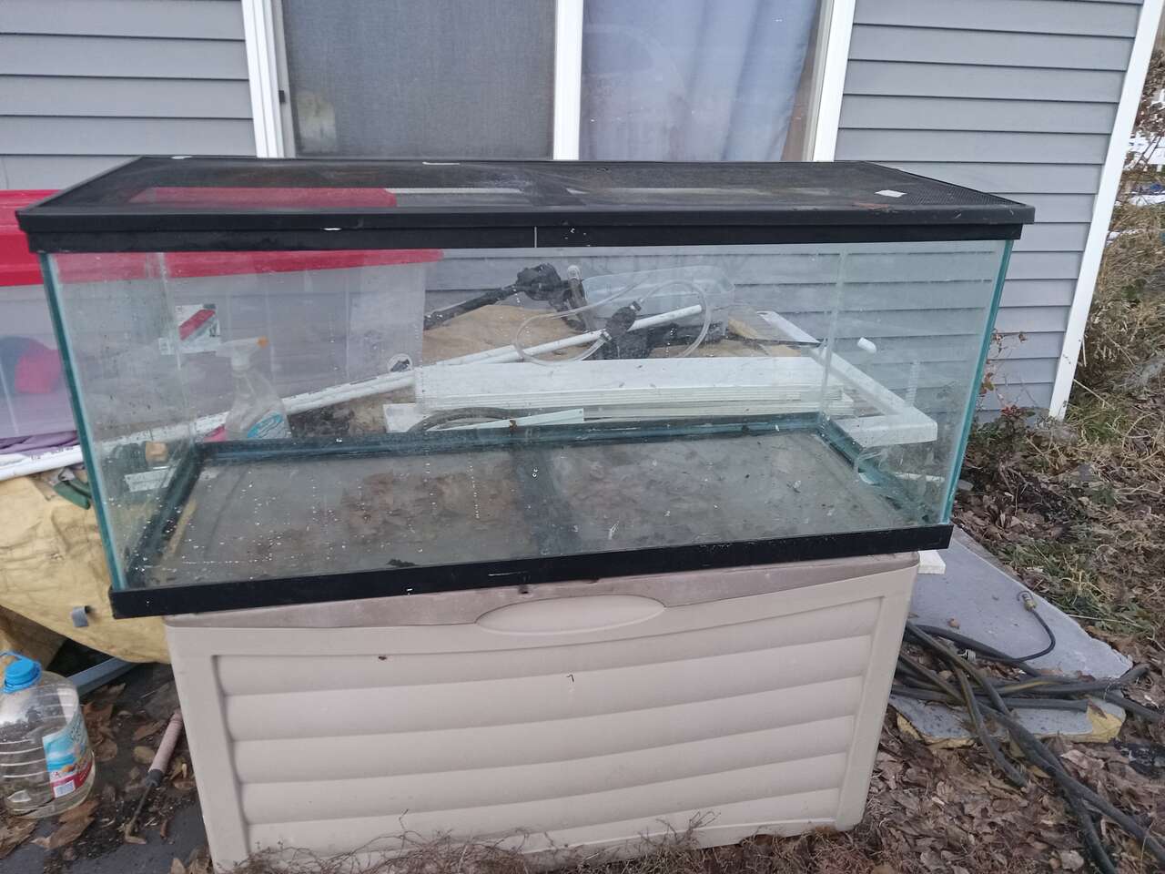 55 Gallon Fish tank, Aquarium, Terrarium, … Pets