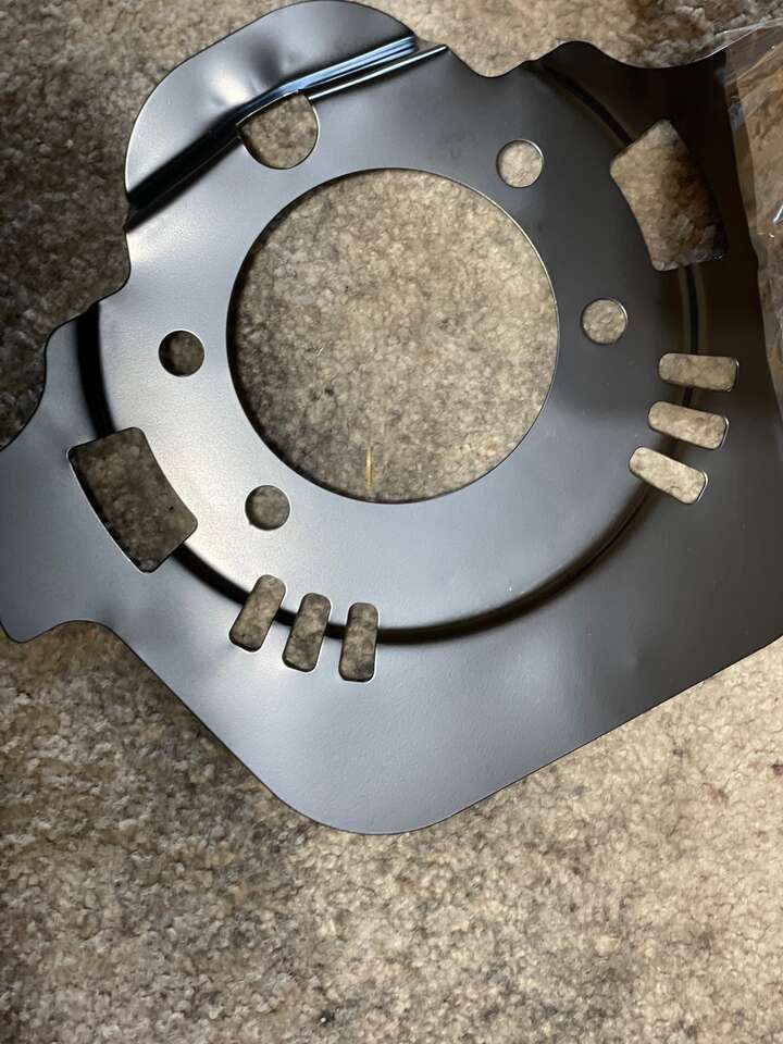 Infiniti G37/370Z Big Brake Front Rotor Dust Shields - New