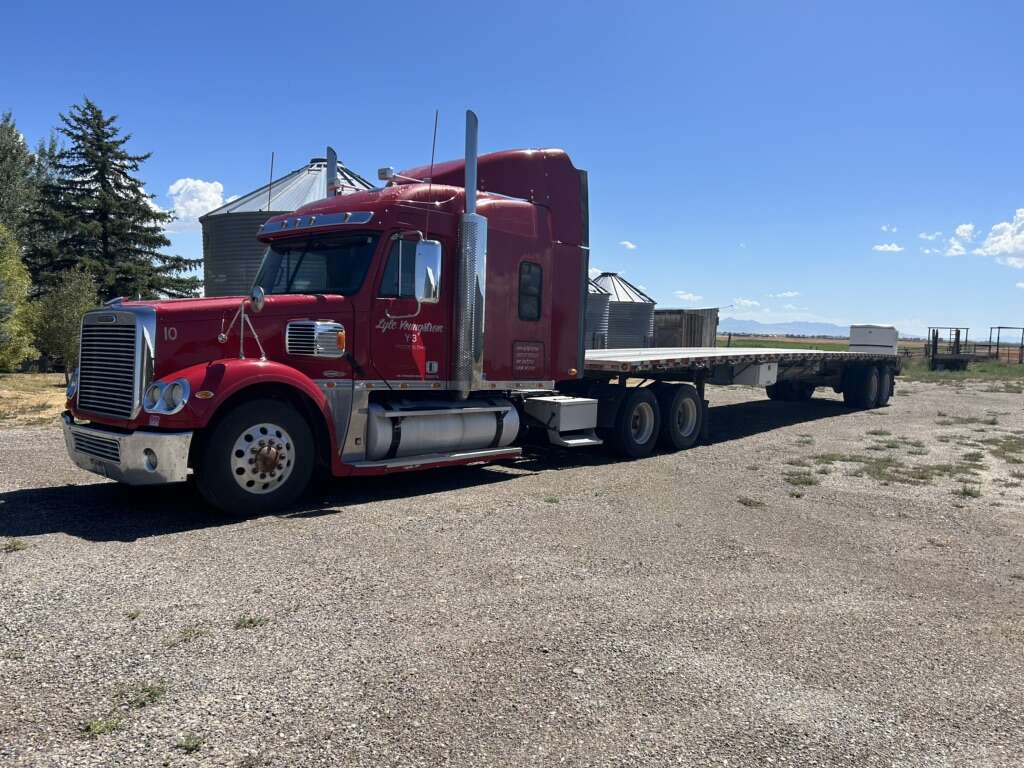 2010 Freightliner With 1997 Aloy 48’ Flatbed