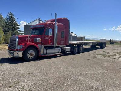 2010 Freightliner With 1997 Aloy 48’ Flatbed