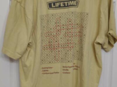 Lifetime Find A Word T-shirt