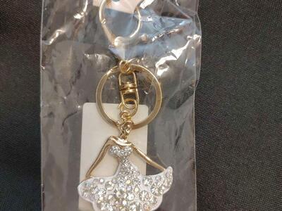 Decorative Ballerina Keychain