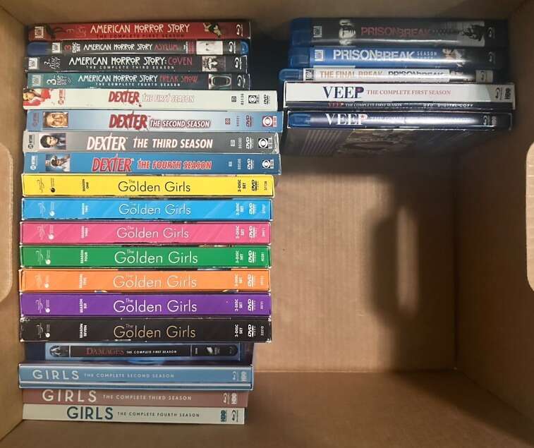Blu-rays, DVDs, and TV Series Sale