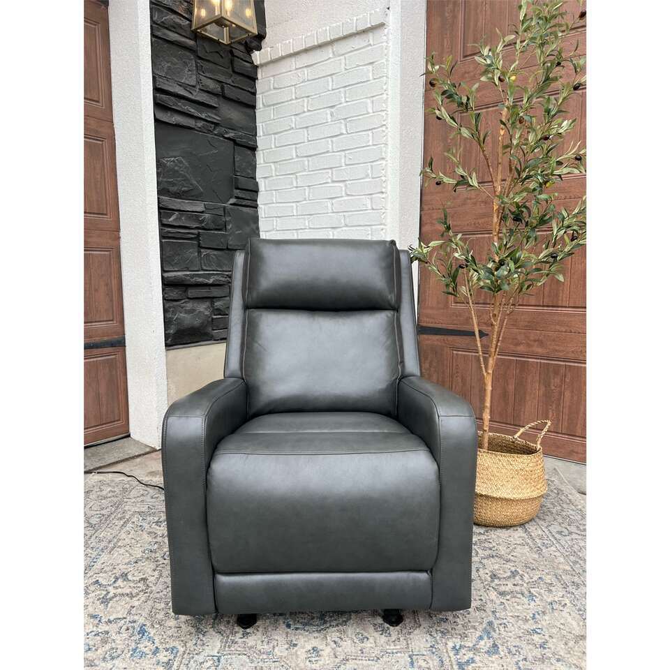 LEATHER ROCKER RECLINER CHAIR Furniture