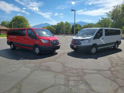 12 & 15 Passenger vans for rent