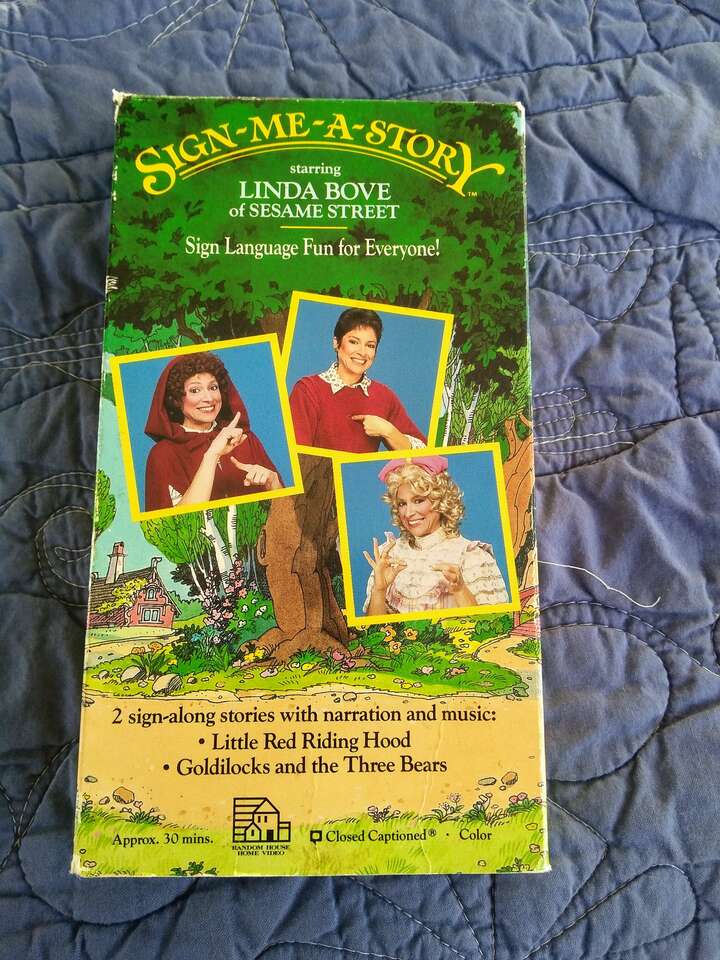 Vintage Sign-Me-a-Story VHS – 1980s Children’s ASL Video
