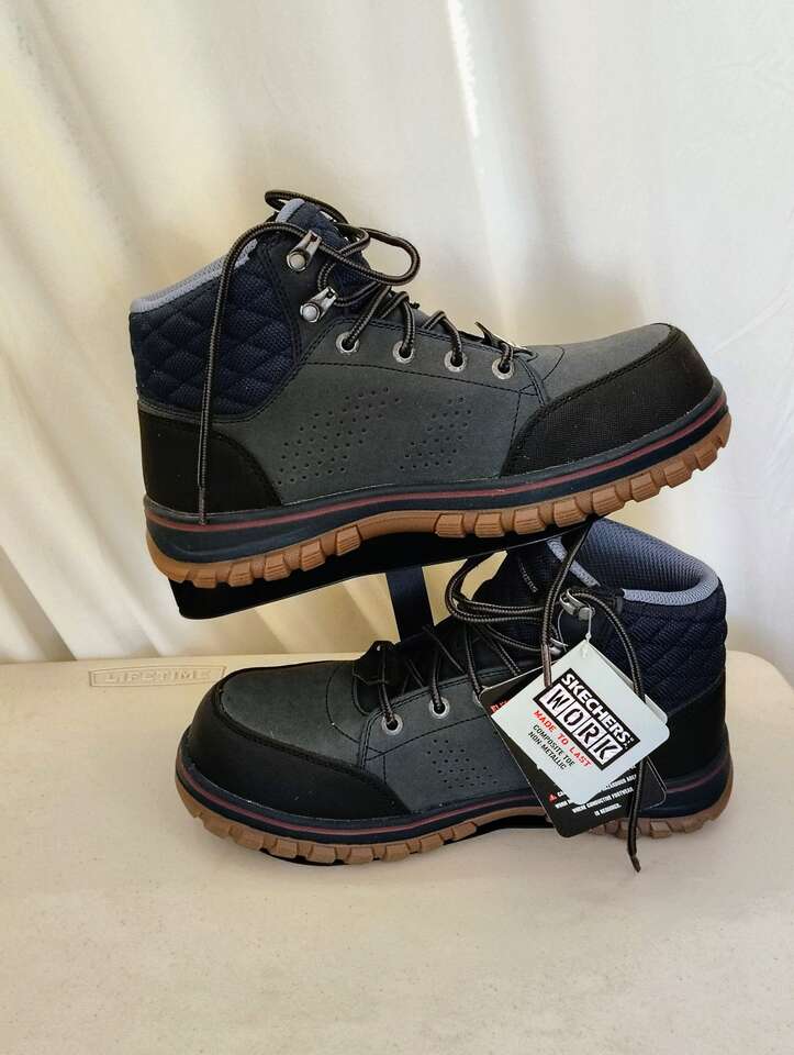 SKECHERS Comp Toe Work Boots – Women’s 7.5 – New w/ Tags