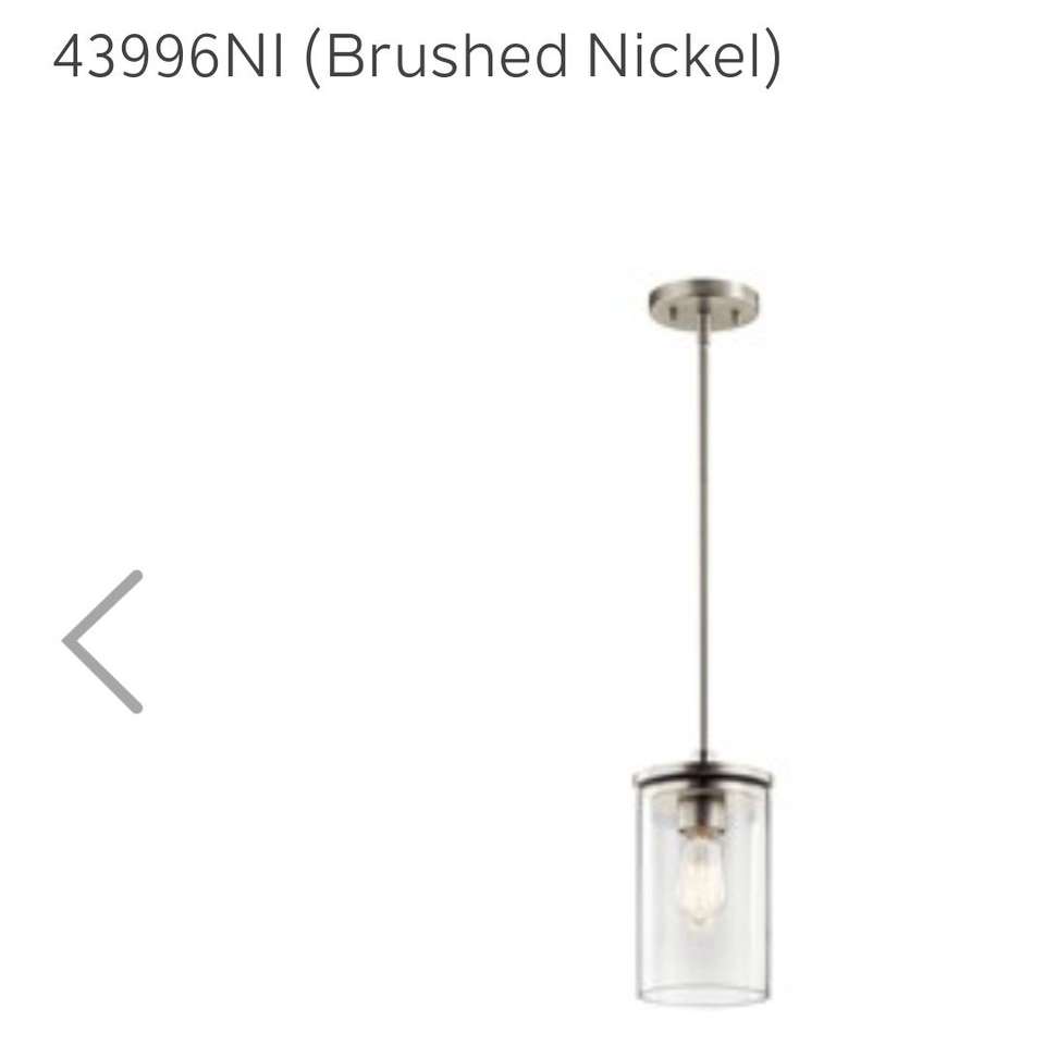 Kichler Crosby 1 Light Mini Pendant- 2 available