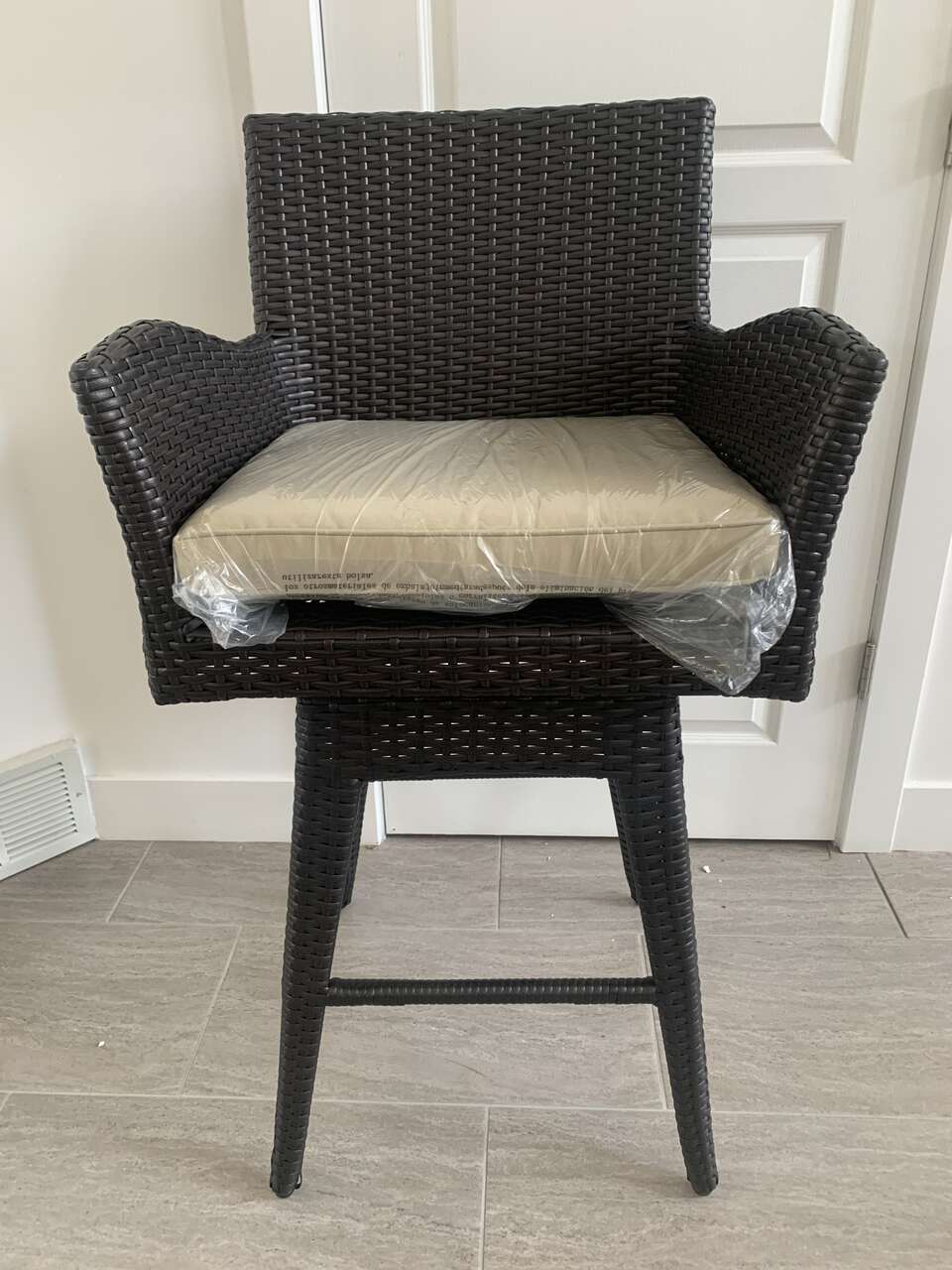 Swivel Armed Counter Stool