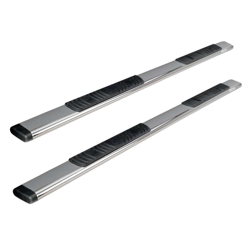 Ford Bronco 5 OE Xtreme Low Profile Side Steps Kit - 71 Long Stainless Steel + Brackets by Go Rhino