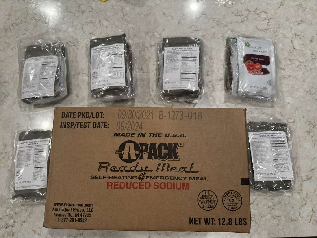 Emergency Food Storage Meals, MRE