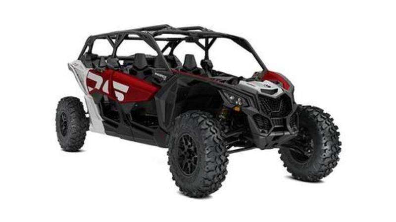 2024 Can-Am® Maverick X3 MAX DS Turbo Fiery Red & Hyper Silver