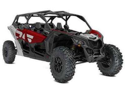 2024 Can-Am® Maverick X3 MAX DS Turbo Fiery Red & Hyper Silver