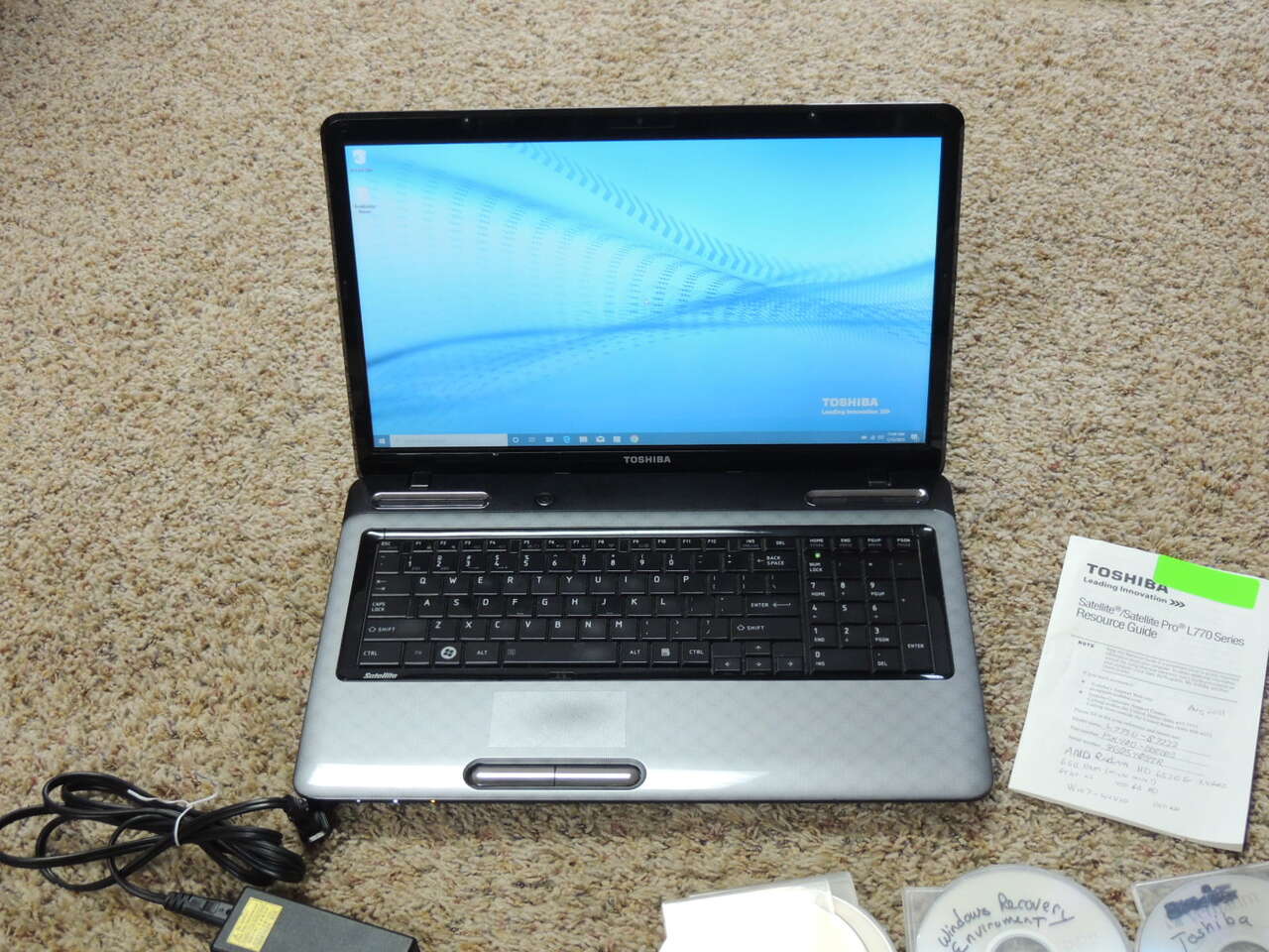 Laptop Toshiba Satellite Pro L770 Series