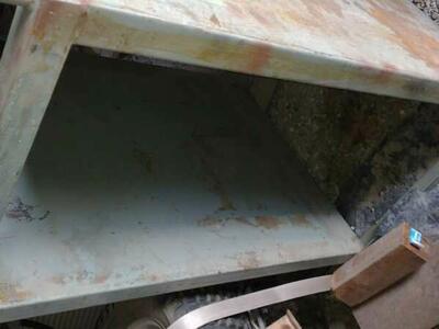 H/D steel rolling cart