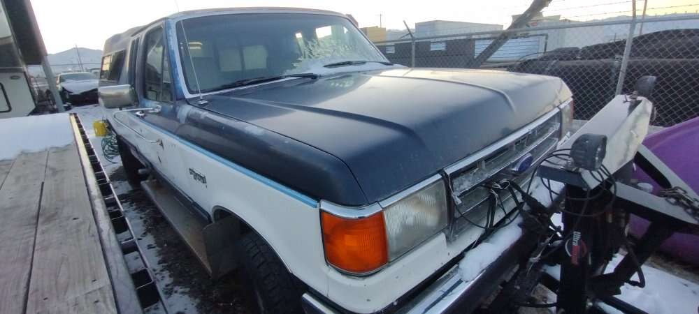 1988 Ford F250 Western plow