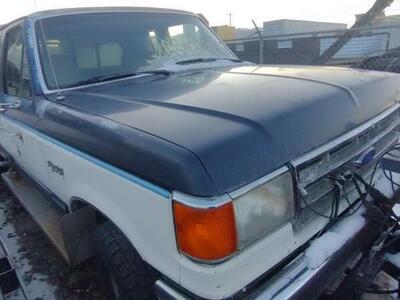 1988 Ford F250 Western plow