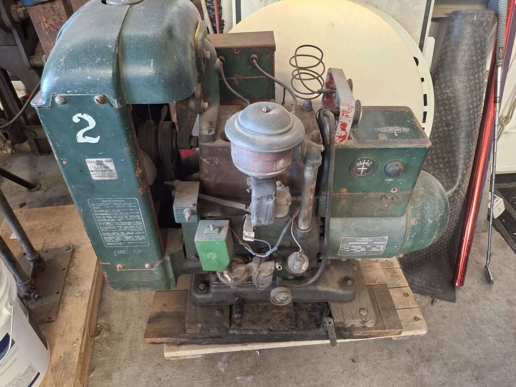 Antique Powerlite generator