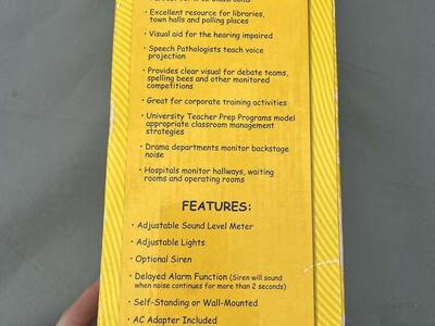 Traffic Light Sound Meter