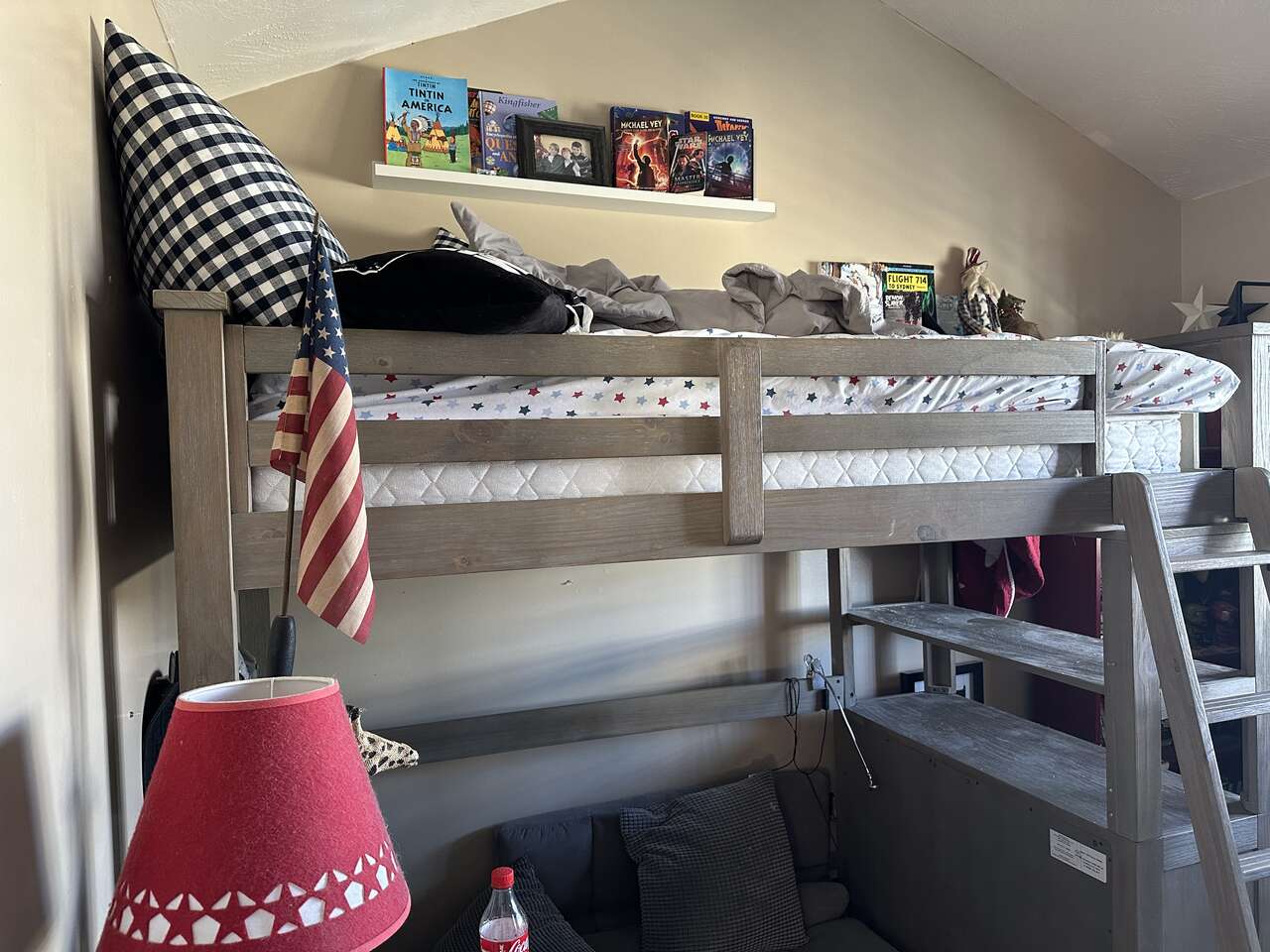 Loft Bed with dresser attached Furniture