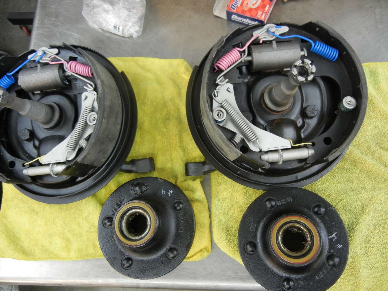 Chevy Camaro Fire-bird 1967-1969 Original Front Wheel Assembly Re-Stored