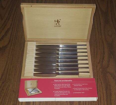 HENCKELS 8-pc Steak Knife Set