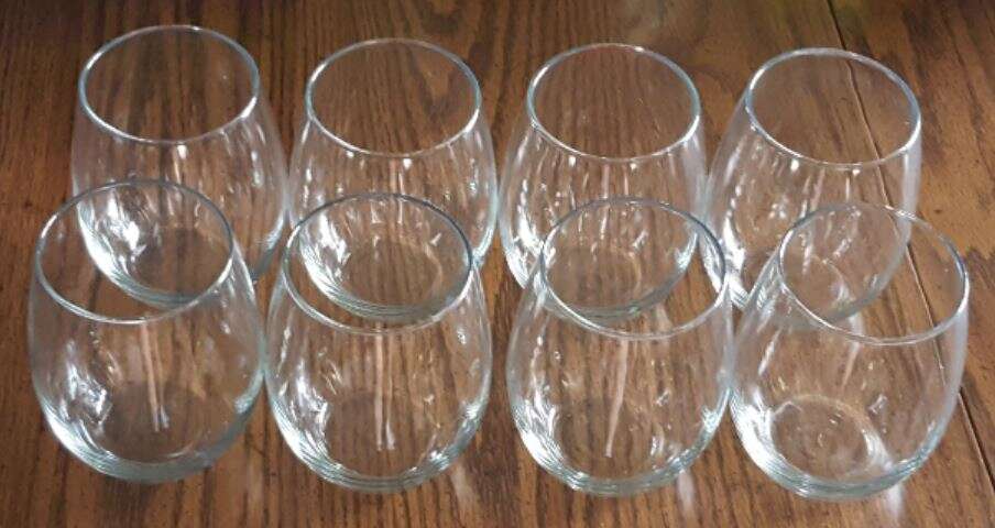 Stemless Wine Glasses (8pc)