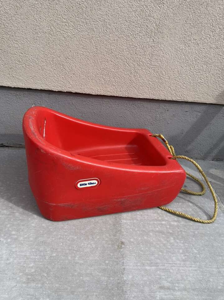 Toddler Sled Red