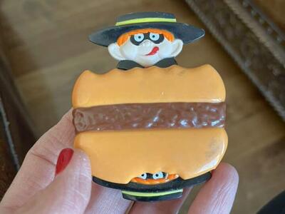 Vintage McDonald’s grimace magnet 3”