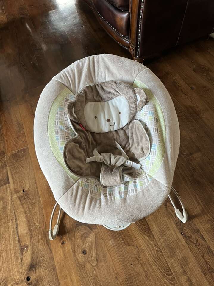 Fisher Price Monkey Baby Bouncer With Music