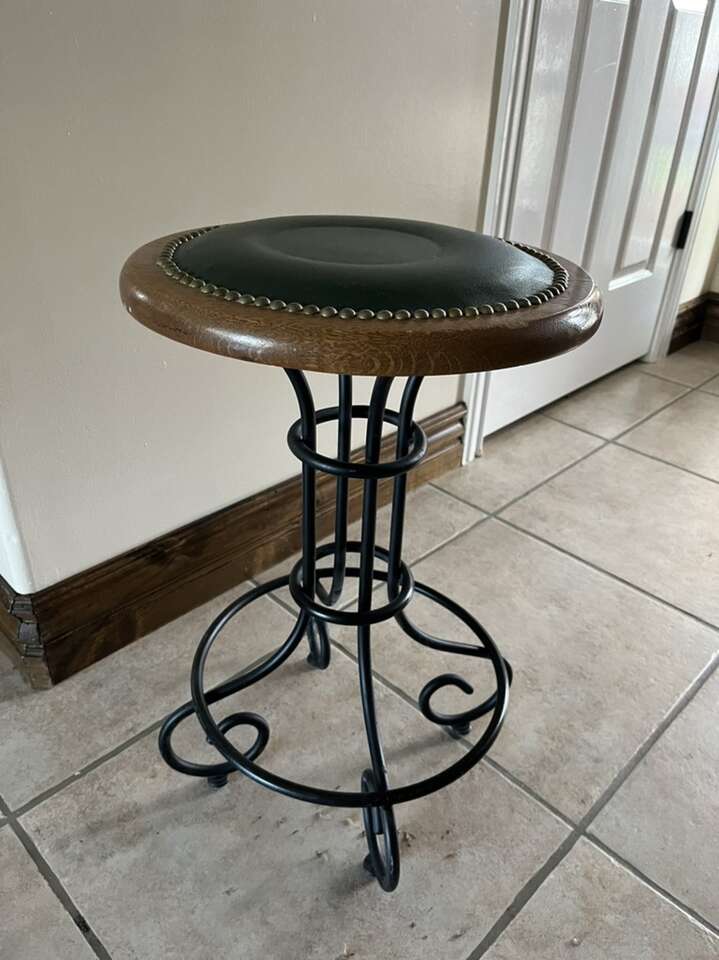 Beautiful Heavy Stool Chair Top 23 With Leather