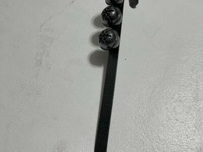 Jingle Bells Wreath Holder Silver Color