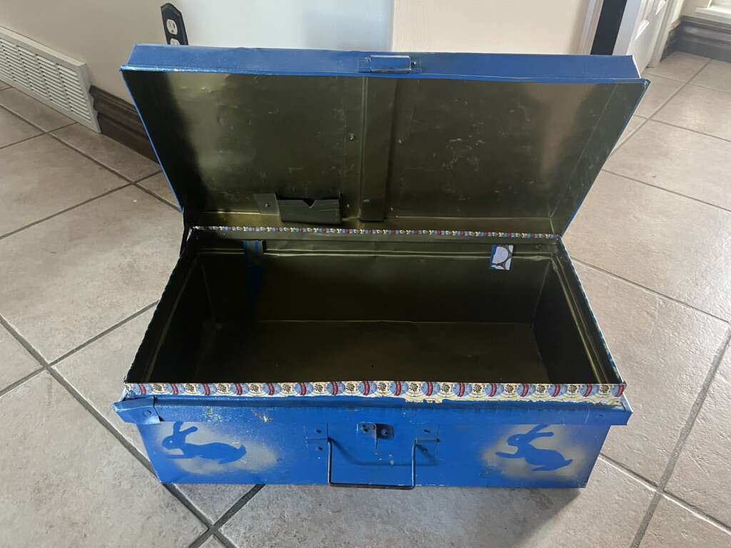 Vintage Trunk From African Village