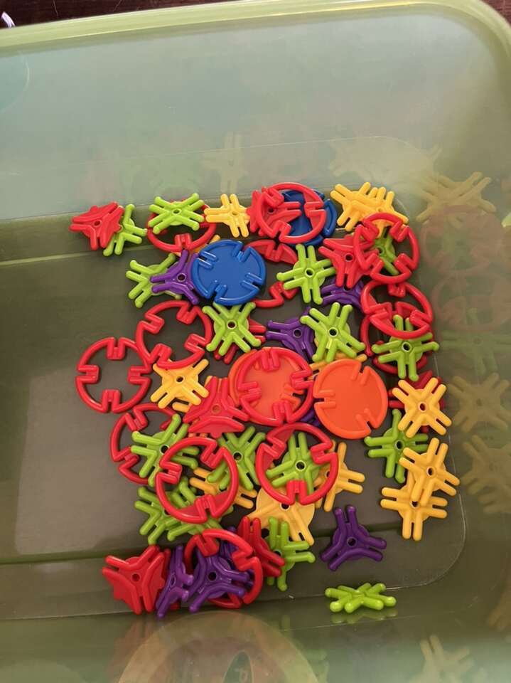 Power Rings Building Blocks Set