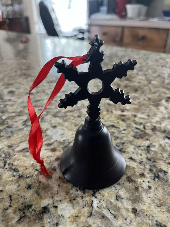 Metal Bronze Christmas Bell 4
