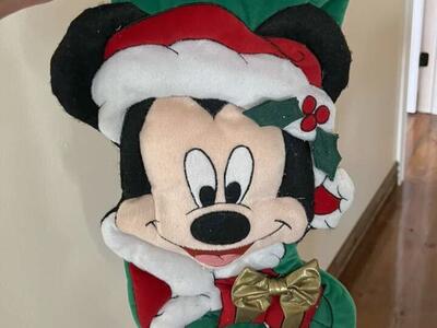 Dianey Deluxe Mickey Mouse Stocking