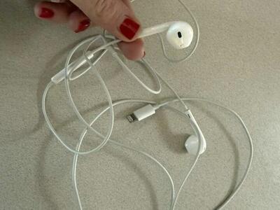 Apple earbuds Corded