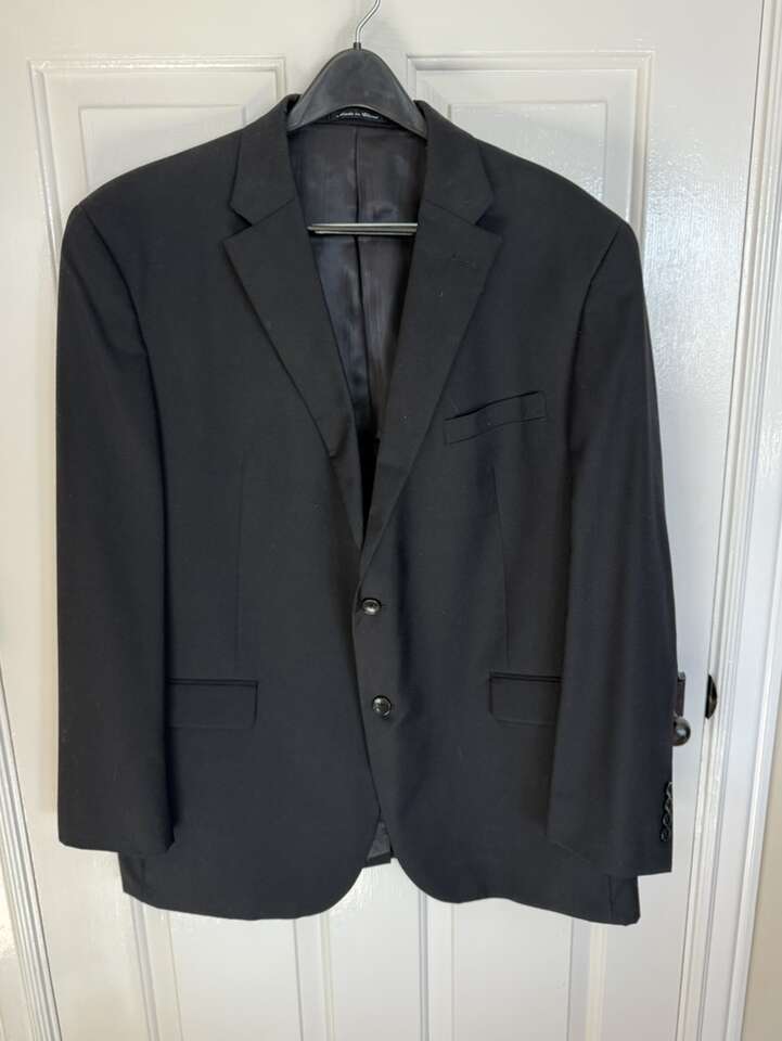 Austin Reed Signature Suit Blazer Black 48R