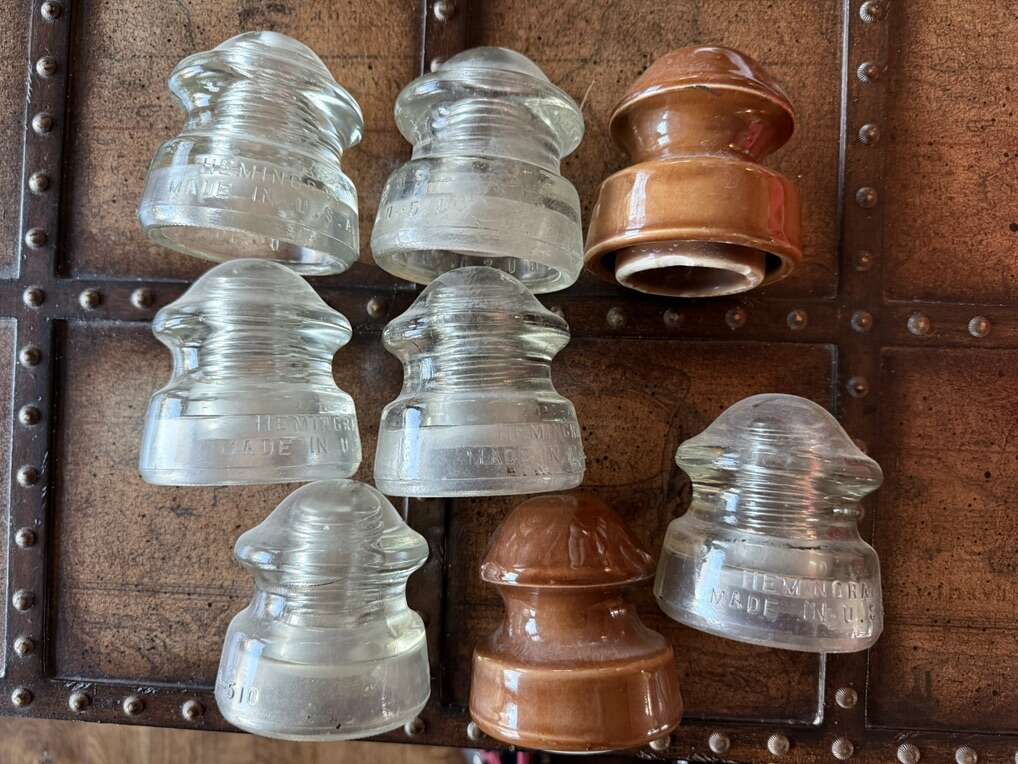 Antique Insulators Hrmingray Made In Usa $25 Each
