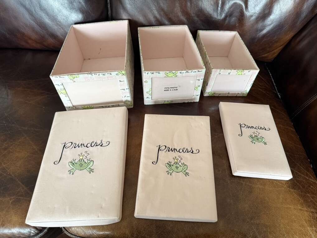 Vintage Disney Storage Boxes Set Of 3