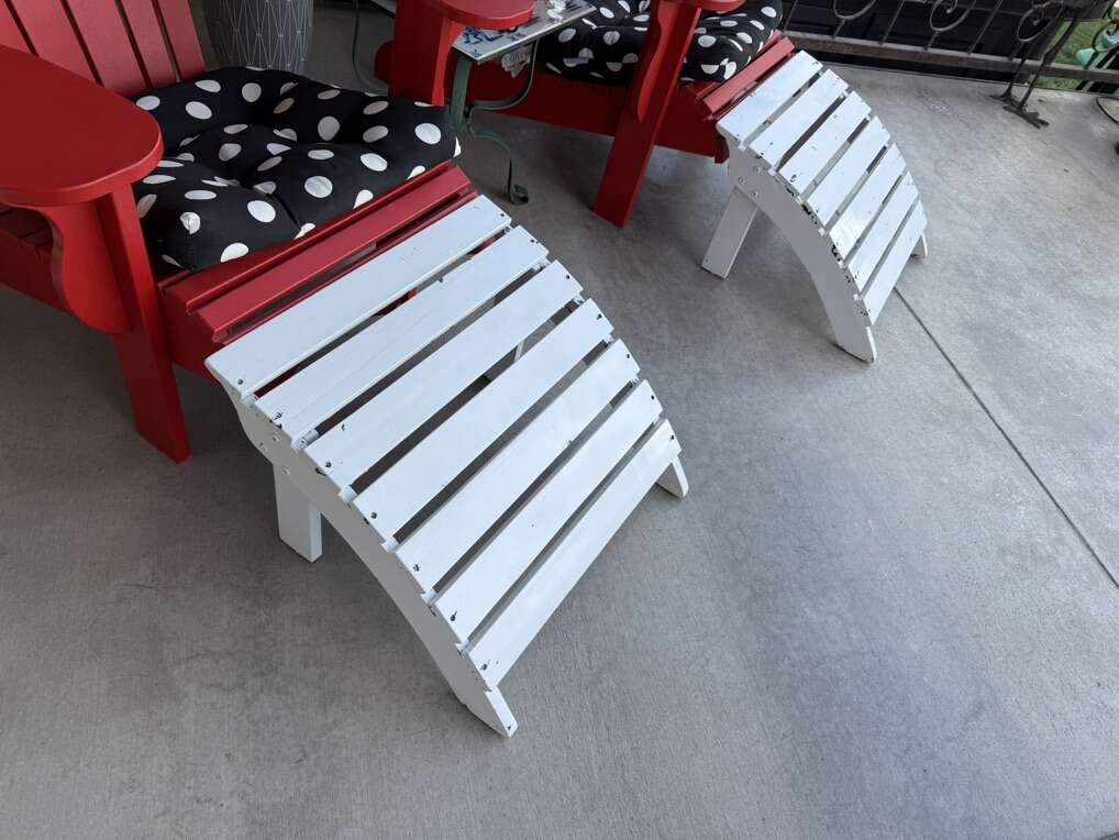 Aridrondak Foot Rests $30 Each