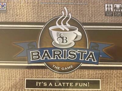 New Barista The Game Board Card Game Sealed